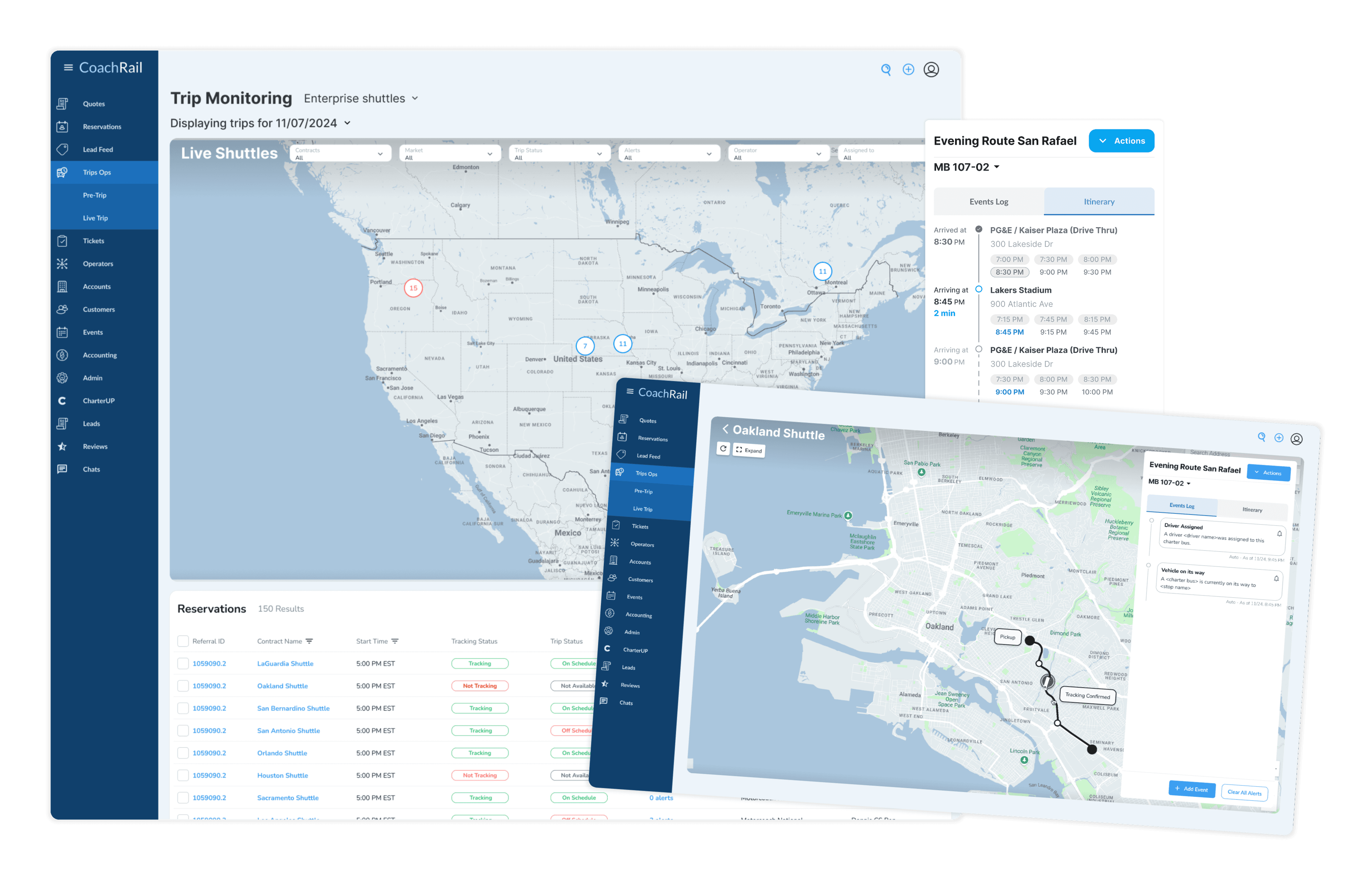 CharterUp product mockup